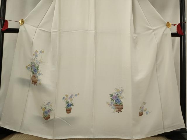 平和屋着物▽訪問着　単衣　陶器花文　正絹　逸品　BAAS8344hv 2026年最新】Yahoo!オークション -平和屋 着物訪問着の中古品・新品