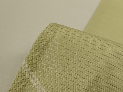平和屋着物＊夏物　小紋　絽　貝合わせ花文　正絹　逸品　AABI6562jd