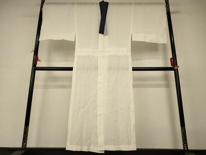 平和屋着物＊夏物 男性 長襦袢 絽 鳥の子色 正絹 逸品 AABI6573jd