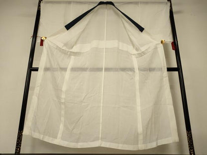 平和屋着物＊夏物 男性 長襦袢 絽 鳥の子色 正絹 逸品 AABI6573jd