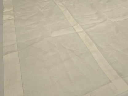 平和屋着物＊夏物 男性 長襦袢 絽 鳥の子色 正絹 逸品 AABI6573jd