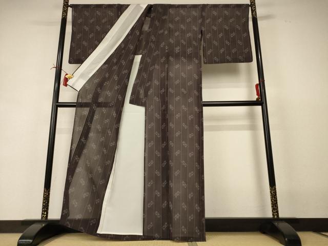 平和屋着物＊夏物 本場琉球絣 夏琉球 証紙付き 正絹 逸品 AABI6577jd
