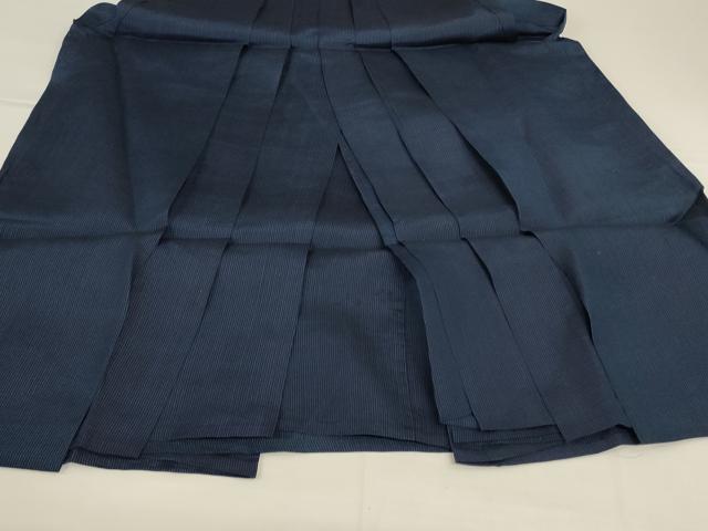 平和屋着物＊夏物 男性 馬乗り袴 縞 正絹 逸品 AABI6578jd