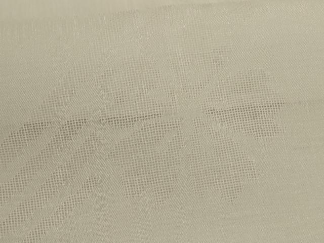 平和屋着物＊夏物 長襦袢 流水花紋紗 生成り色 AABI6580jd