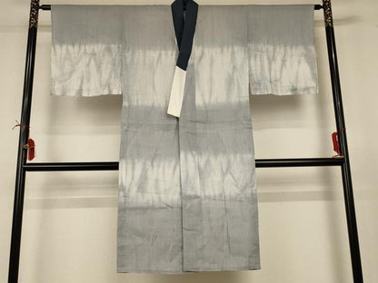 平和屋着物＊夏物 男性 長襦袢 横段文 麻 AABI6583jd