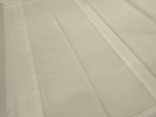 平和屋着物＊夏物 長襦袢 絽 象牙色 洗える着物 AABI6586jd