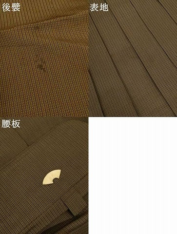 平和屋着物＊夏物 男性 行灯袴 縞 正絹 逸品 AABI6604jd