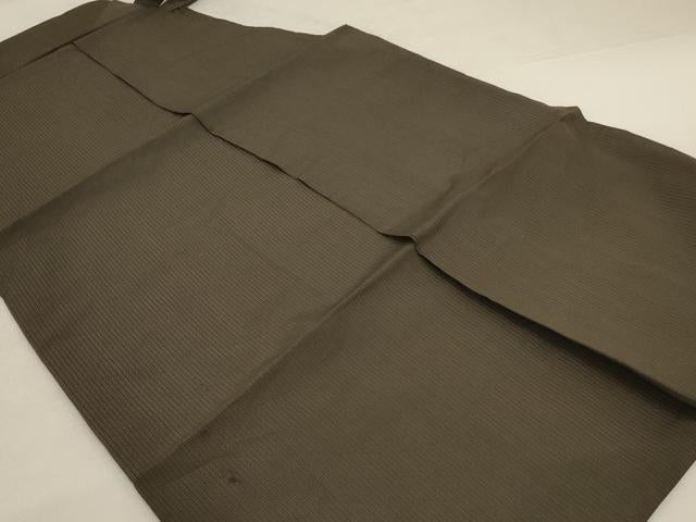 平和屋着物＊夏物 男性 行灯袴 縞 正絹 逸品 AABI6604jd