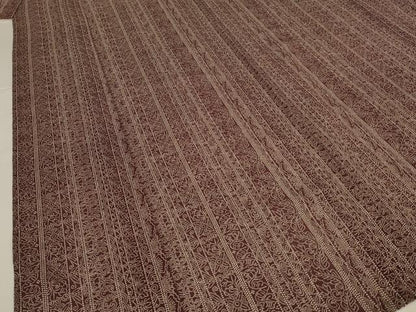 平和屋着物＊夏物 小紋 絽 間道 正絹 逸品 AABI6605jd