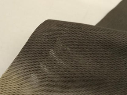 平和屋着物＊夏物　アンティーク　大正ロマン　黒留袖　絽　駒刺繍　風景文　暈し染め　正絹　逸品　AABI6606jd