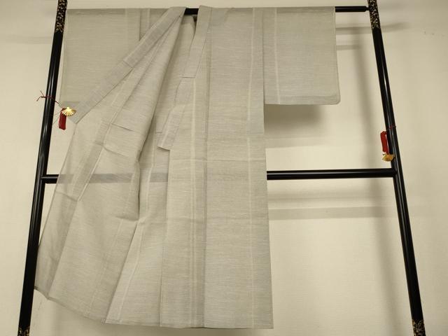 平和屋着物＊夏物 男性 本塩沢 夏塩沢 100亀甲 総詰め 正絹 逸品 AABI6615jd