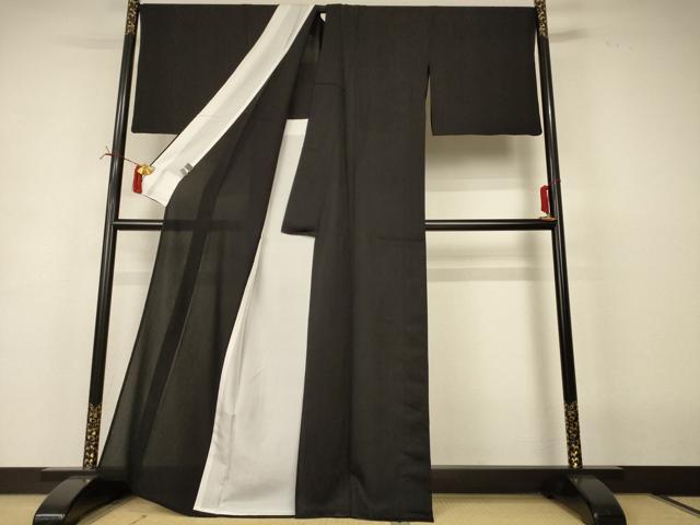 平和屋着物＊夏物 色無地 網目紋紗 蝋色 BANKANわものや 反端付き 正絹 逸品 AABI6622jd