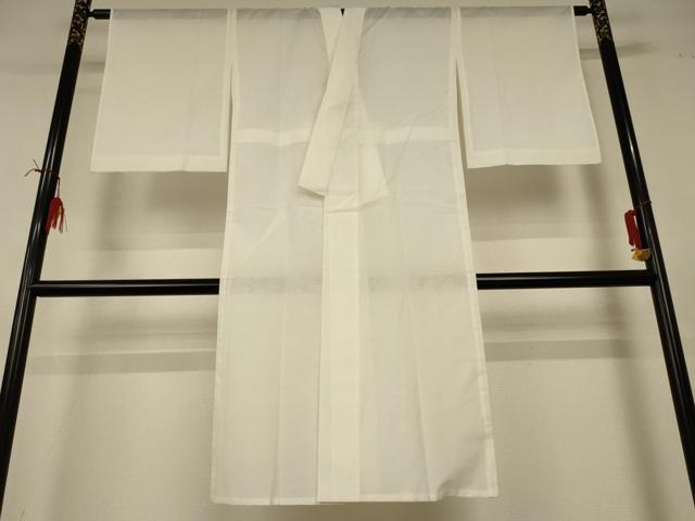 平和屋着物＊夏物 長襦袢 絽 生成り色 洗える着物 AABI6642jd