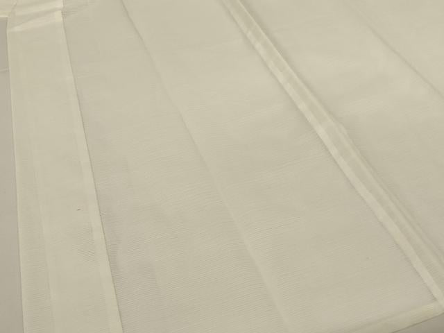 平和屋着物＊夏物 長襦袢 絽 生成り色 洗える着物 AABI6642jd