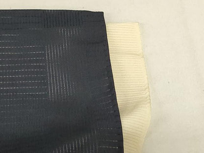 平和屋着物＊夏物 男性 訪問着 絽 立波文 キングサイズ 正絹 逸品 AABI6647jd