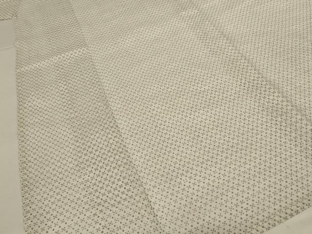 平和屋着物＊夏物 男性 上布 絣柄 麻 逸品 AABI6651jd