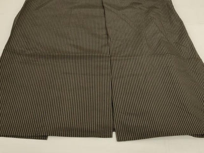 平和屋着物＊夏物　男性　行灯袴　縞　正絹　逸品　AABI6660jd