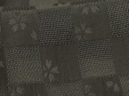 平和屋着物＊夏物 長襦袢 市松花地紋 正絹 逸品 AABI6662jd