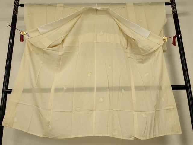 平和屋着物＊夏物　長襦袢　絽　兎　やまと誂製　正絹　逸品　AABI6671jd