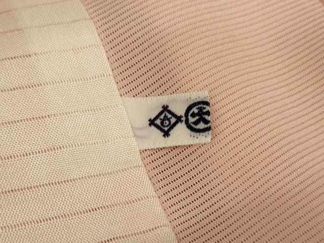平和屋着物＊夏物　訪問着　絽　雲取り芝文　銀彩　大丸扱い　正絹　逸品　AABI6677jd