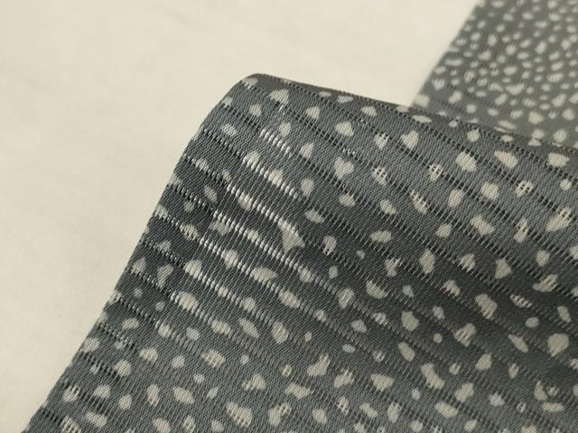 平和屋着物＊夏物　男性　訪問着　絽　市松霞文　キングサイズ　正絹　逸品　AABI6681jd