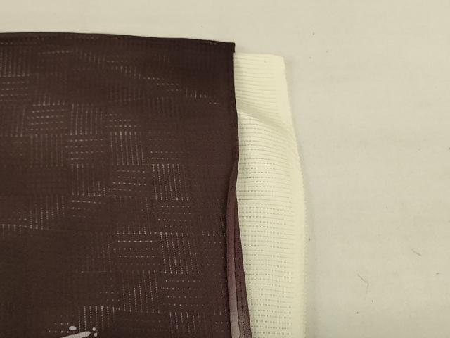 平和屋着物＊夏物　男性　訪問着　変わり絽　メダカ　暈し染め　キングサイズ　正絹　逸品　AABI6687jd