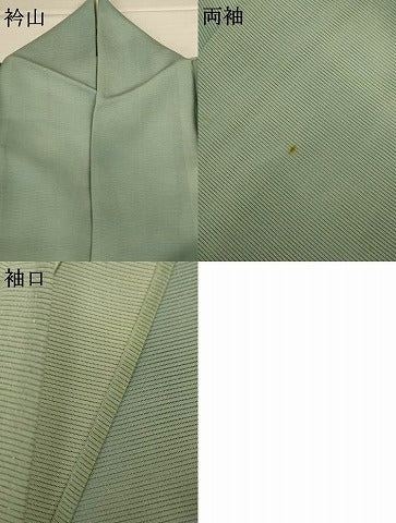 平和屋着物＊夏物　小紋　絽　霞文　暈し染め　正絹　逸品　AABI6698jd