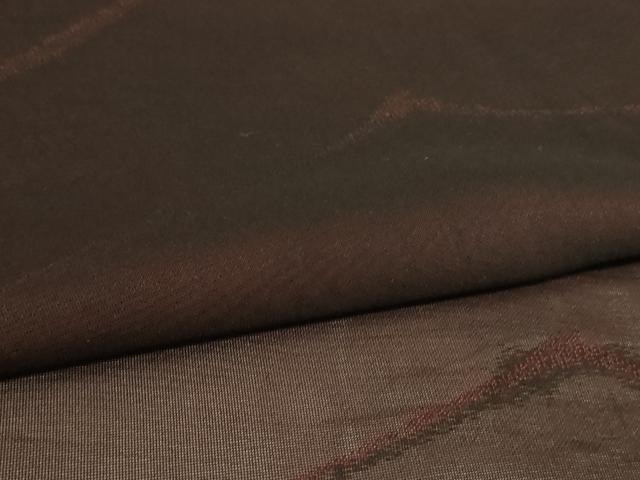 平和屋着物＊夏物　小紋　紗　幾何学文様　正絹　逸品　AABI6708jd