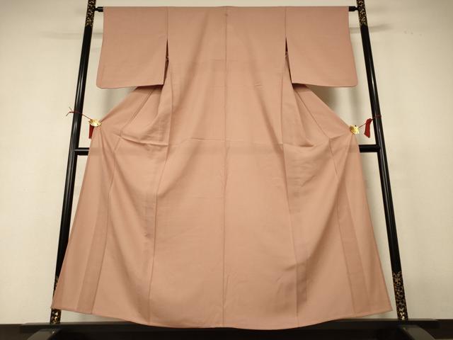 平和屋着物＊夏物　江戸小紋　絽　鮫小紋柄　正絹　逸品　AABI6712jd