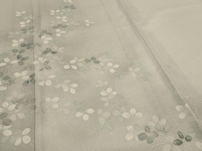 平和屋着物＊夏物　訪問着　絽　萩文　暈し染め　洗える着物　AABI6716jd