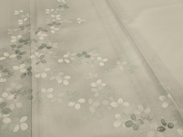 平和屋着物＊夏物　訪問着　絽　萩文　暈し染め　洗える着物　AABI6716jd