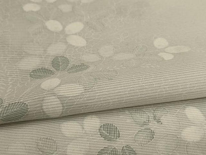 平和屋着物＊夏物　訪問着　絽　萩文　暈し染め　洗える着物　AABI6716jd