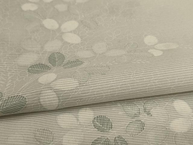 平和屋着物＊夏物　訪問着　絽　萩文　暈し染め　洗える着物　AABI6716jd
