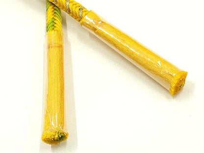 平和屋着物●和装小物　振袖用帯締め　装飾　飾り紐　金糸　正絹　逸品　未使用　AABI6724ay