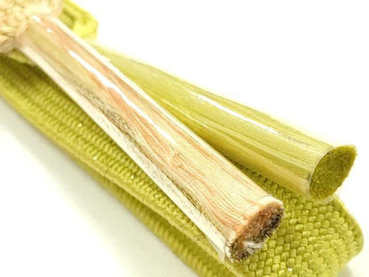 平和屋着物▼和装小物　上質な帯締め　高麗組 綾出し　金糸　暈し　正絹　逸品　未使用　AABI6746ay