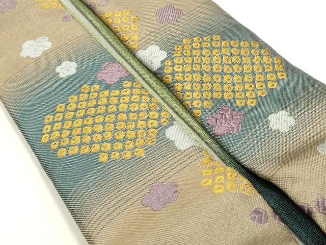 平和屋着物▼和装小物　重ね衿まとめて5点　夢二・浪漫　舞花文　金彩　暈し染め　逸品　未使用品あり　AABI6784ay
