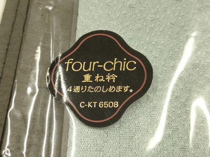 平和屋着物▼和装小物　重ね衿まとめて5点　恋袖　リバーシブル　金糸　逸品　未使用品あり　AABI6785ay