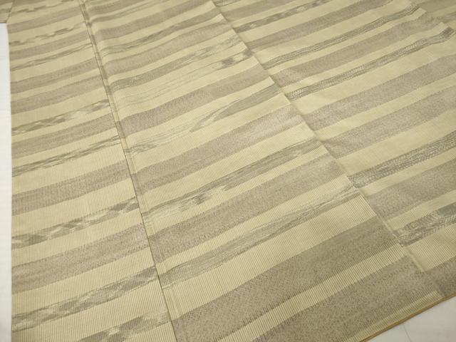 平和屋着物●本場大島紬　作家物　積良一　手織り　本草木泥染　清染色工芸　証紙付き　正絹　逸品　AABI6841ck