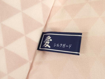 平和屋着物●長襦袢　無双仕立て　鱗文様　正絹　逸品　未使用　AABI6855ck