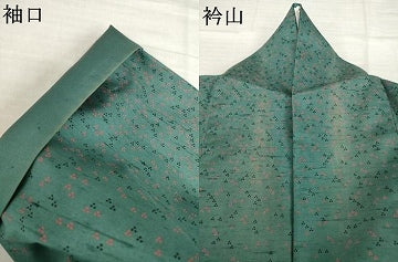平和屋着物●石川県指定無形文化財　牛首紬　白山工房　手織り　二代目 川村久太郎　樹林文　証紙付き　正絹　逸品　AABI6858ck