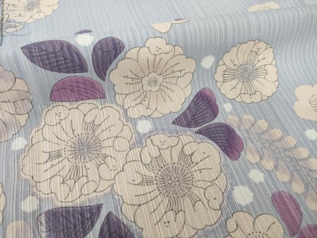 平和屋着物●訪問着　辻が花　洗える着物　未使用　AABI6864ck