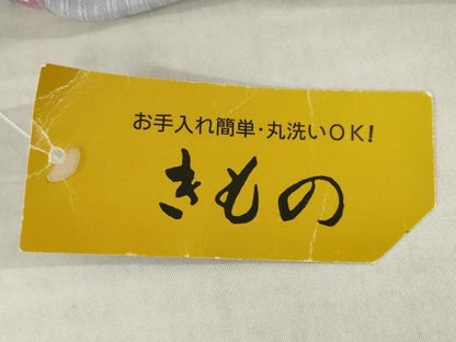 平和屋着物●訪問着　辻が花　洗える着物　未使用　AABI6864ck
