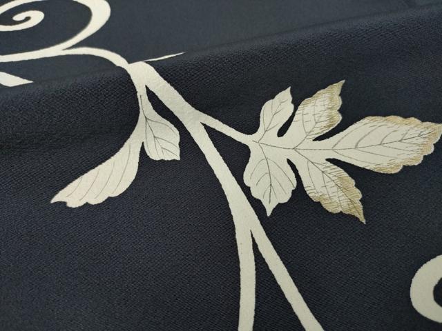 平和屋着物●豪華振袖　作家物　刺繍　唐草文　金彩　正絹　逸品　AABI6904ck