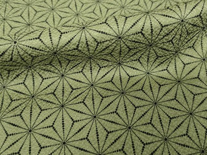 平和屋着物●長襦袢　無双仕立て　麻の葉文様　正絹　逸品　未使用　AABI6916ck