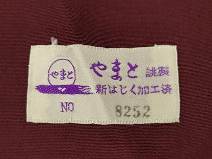 平和屋着物●上質な小紋　兎　鯛　招き猫　やまと誂製　正絹　逸品　AABI6922ck