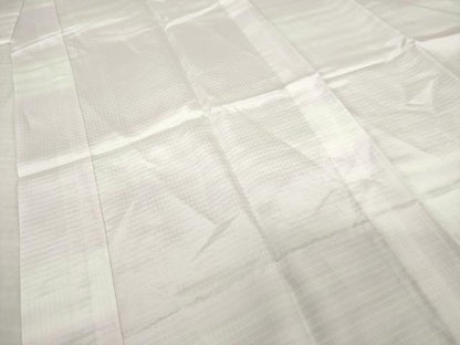 平和屋着物●長襦袢　無双仕立て　段違い文様　正絹　逸品　AABI6924ck