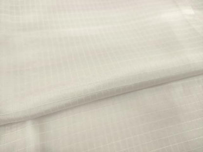 平和屋着物●長襦袢　無双仕立て　段違い文様　正絹　逸品　AABI6924ck