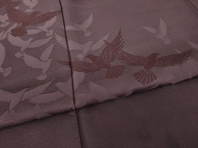 平和屋着物●染色作家　斉藤三才　訪問着　三才鳥　暈し染め　正絹　逸品　AABI6928ck
