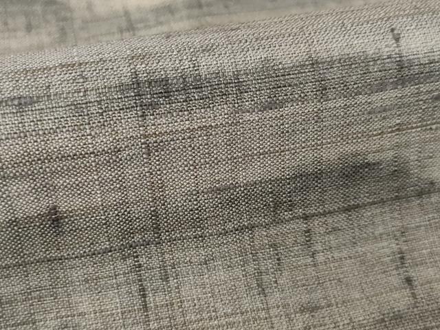 平和屋着物●訪問着　紬地　霞文　暈し染め　ロング丈　正絹　逸品　AABI6939ck