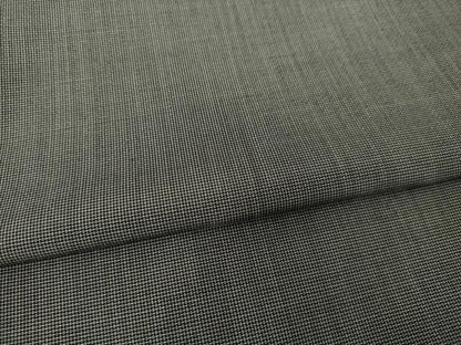 平和屋着物●本場縞大島紬　黒地　正絹　逸品　AABI6940ck